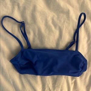 Blue Bikini Top